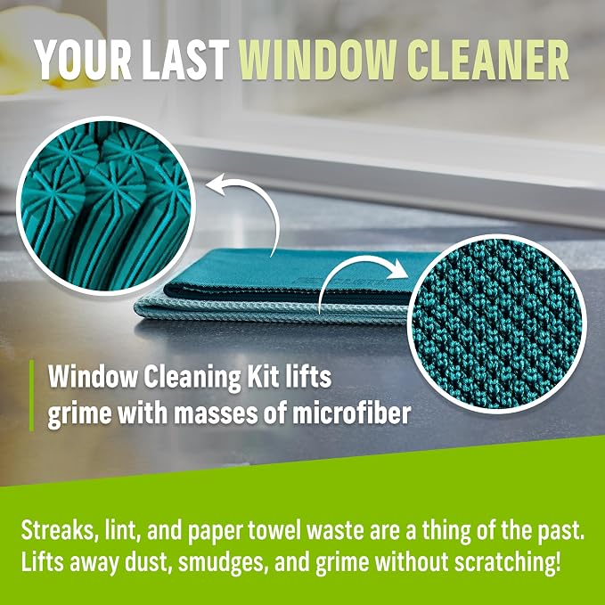 E-Cloth Microfiber Window Cleaning Cloth Kit - Image 5