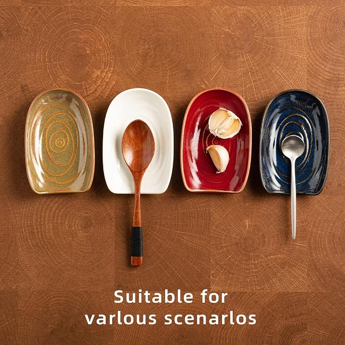 Ceramic Spoon Rest, and coffee stirrers while saving counter and drawer space - Image 5