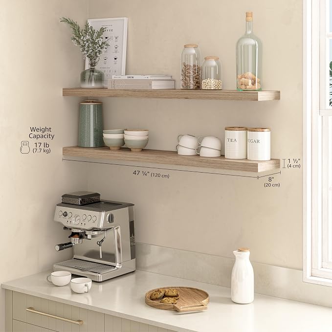Ballucci Floating Shelves for Wall, - Image 3