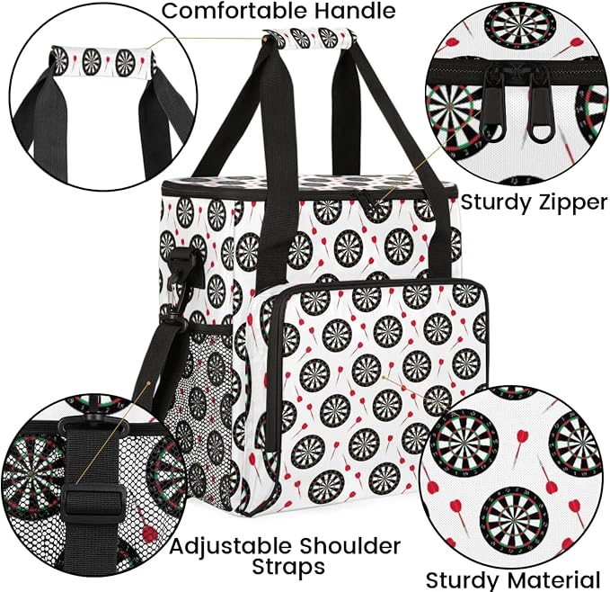 Darts Coffee Maker Travel Bag, Darts Large Carrying Storage Case Insulated - Image 6