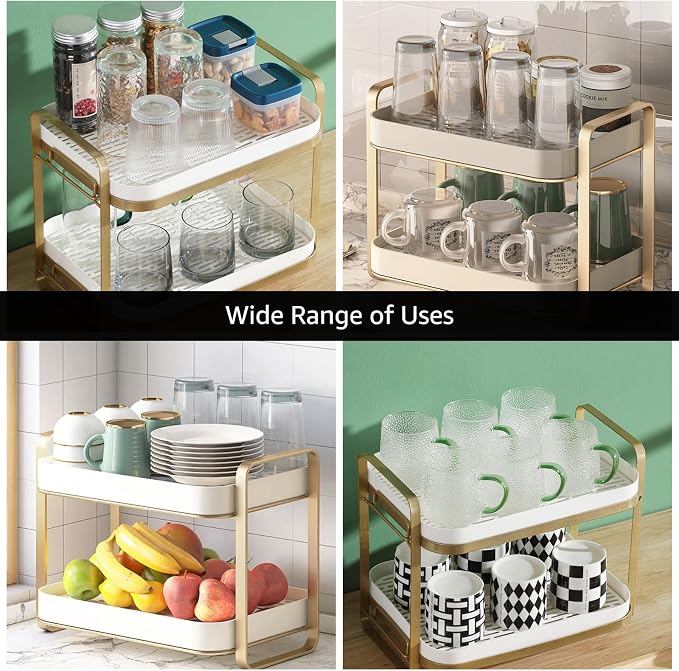 CYEAH 2-Tier Cups Mugs Drying Rack - Image 7