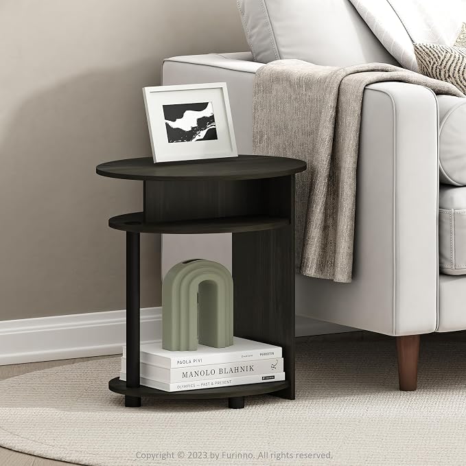 FURINNO Oval End Table - Image 2