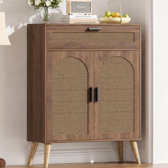 Kaiershi Rattan Buffet Cabinet by Keehusux