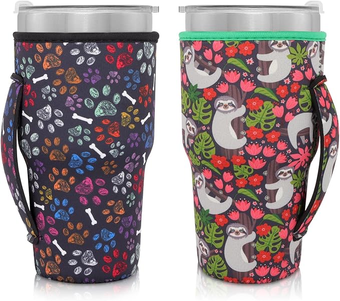 Neoprene Insulated Sleeves Cup Holder - 32oz Tumbler Cups by AJLTPA