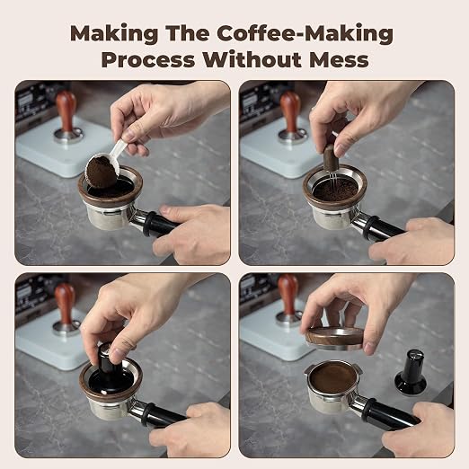 SOOTOZY 54mm Espresso Dosing Funnel - Image 5