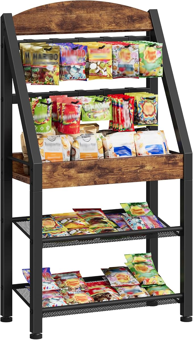 CHOEZON Snack Organizer for Countertop, Retail Display Stand by Choezon