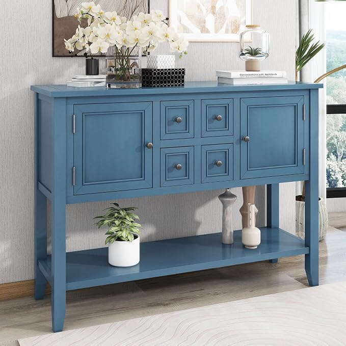 LKTART Farmhouse Sideboard Buffet Cabinet - Image 4