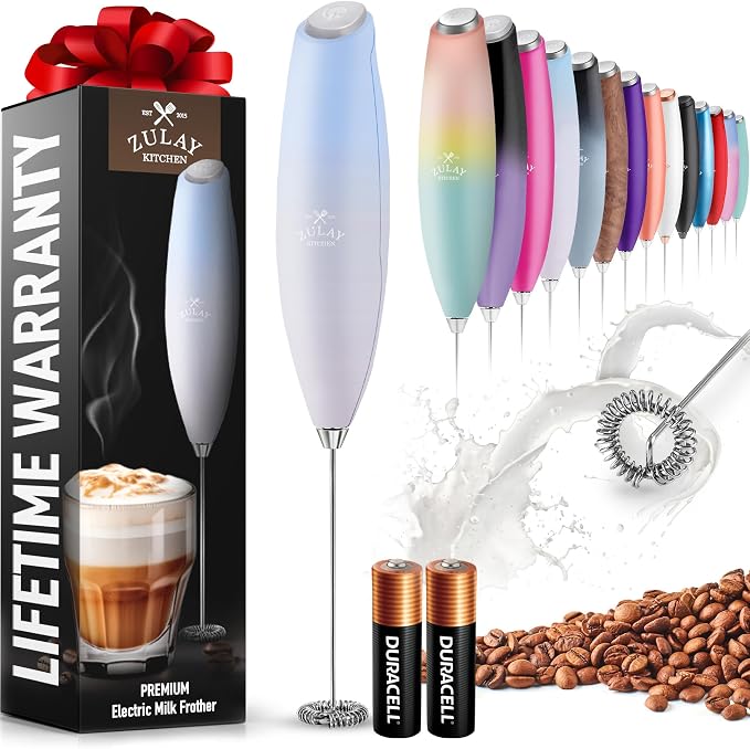 Zulay Powerful Milk Frother for Coffee by ZulayKitchen