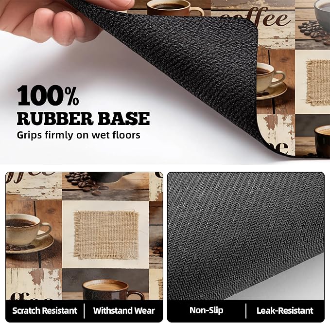 Dish Drying Mat Large Coffee Mat Absorbent Drying Mat - Image 5