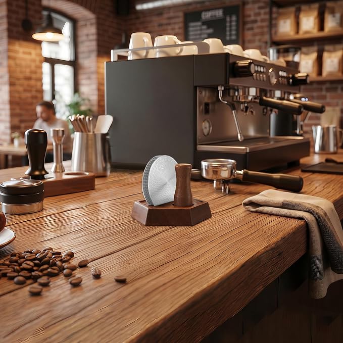 4-Piece 53.3mm Espresso Puck Screen - Image 3