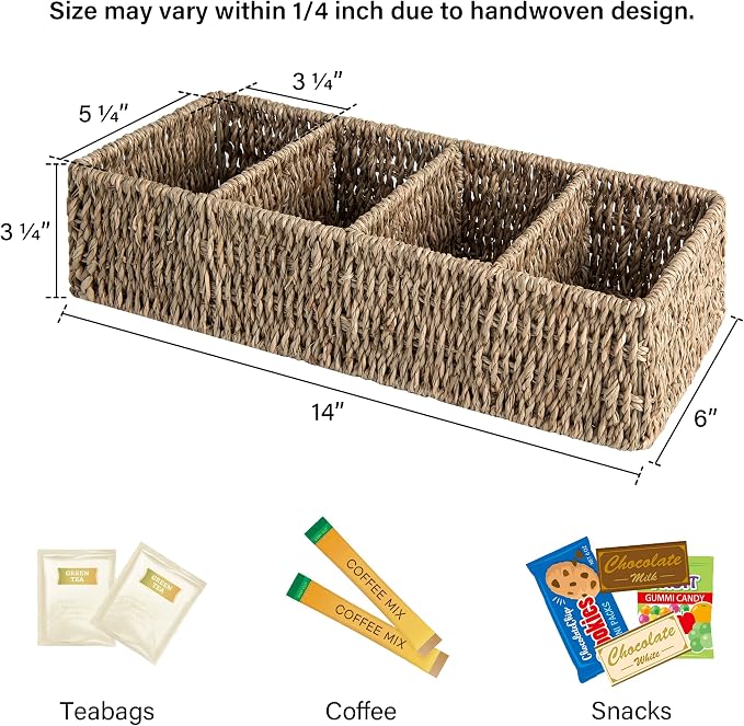 StorageWorks Small Wicker Basket - Image 8