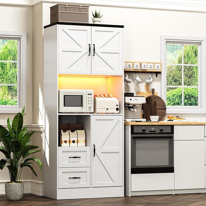 Kitchen Pantry Storage Cabinet by Frombepts