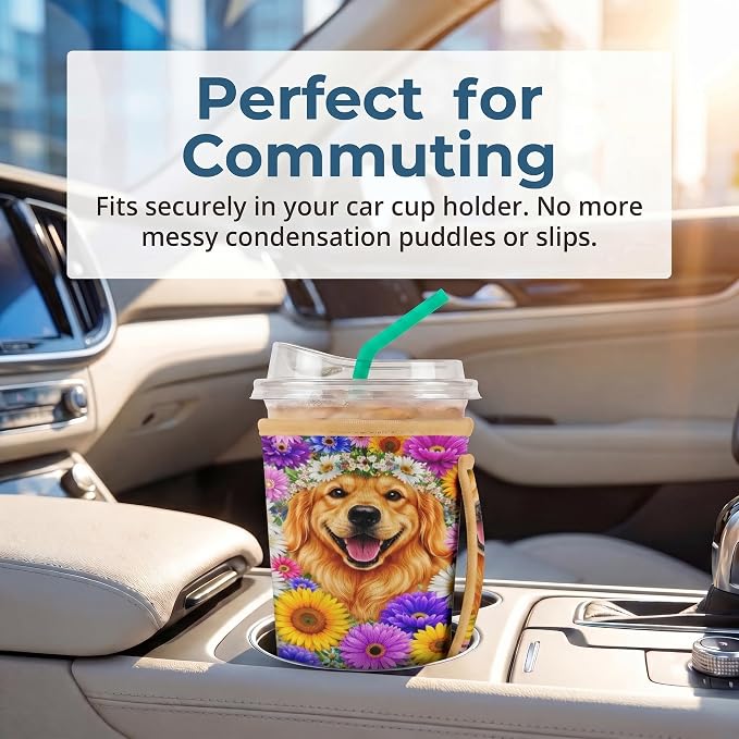 Artsocket 3 Pack Reusable Iced Coffee Sleeve - Image 5