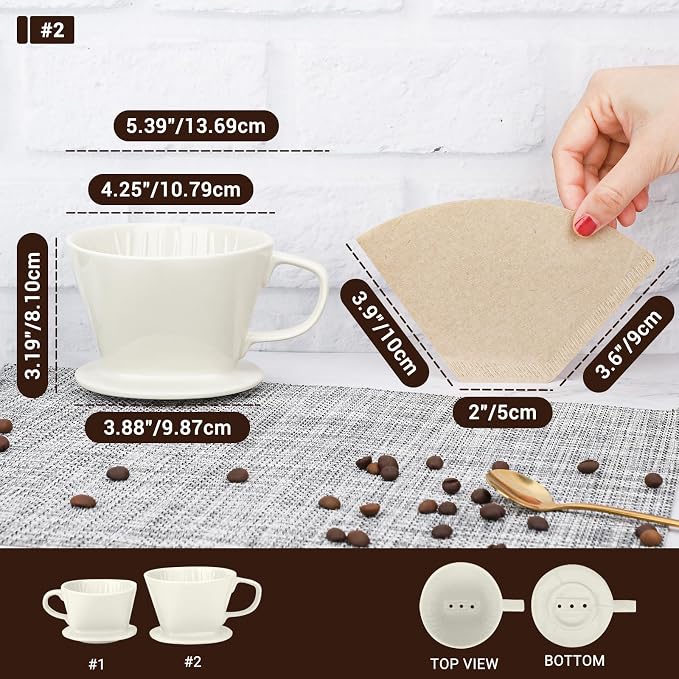 Segarty Pour Over Coffee Maker Set - Image 2