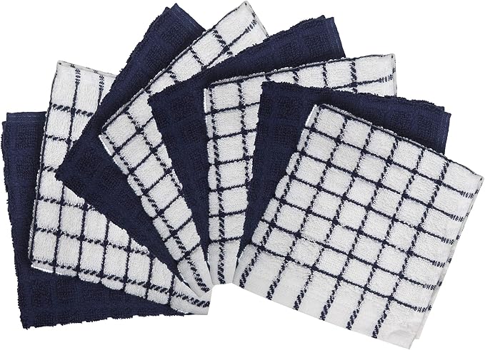 Bumble Dish Cloths | 12" x 12" | 100% Cotton Kitchen Towels | 405 GSM | Soft - Image 2