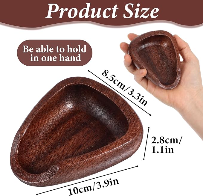 1 Pc Coffee Bean Dosing Cup, Dosing Walnut Wood Cups Coffee Measuring Cup - Image 2