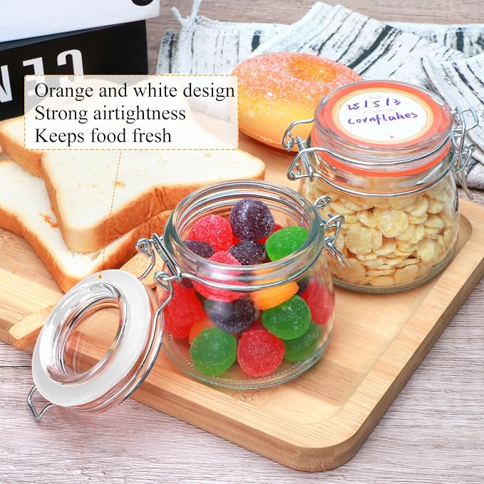 Flrolove 5oz 6pack Glass Jars - Image 3