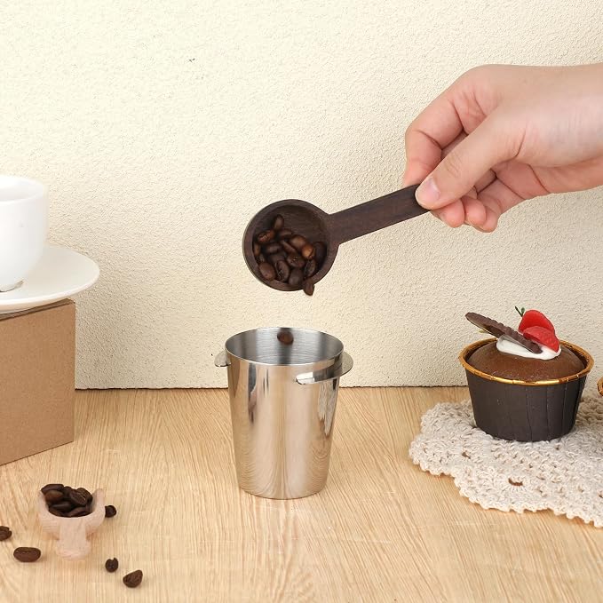 Coffee Dosing Cup 58mm, Stainless Steel Dosing Cup Compatible - Image 5