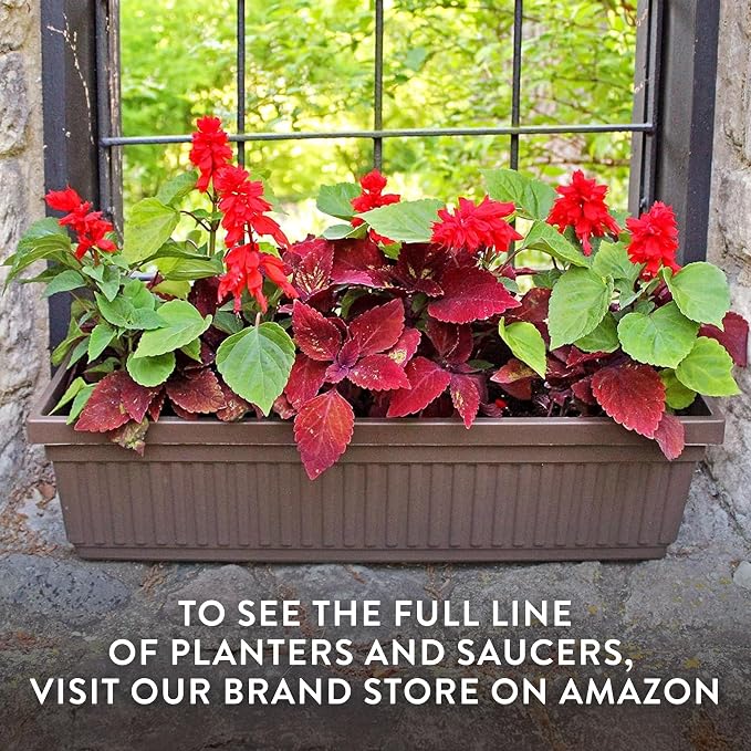 The HC Companies Venetian Rectangular Plant Tray - Image 8