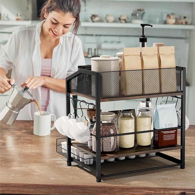 Homsorout Coffee Bar Organizer - Image 8