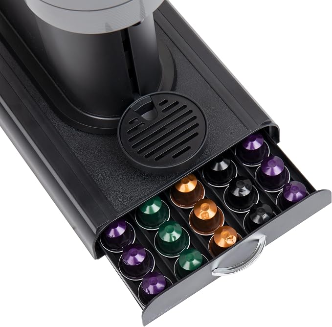 Mind Reader Single Serve Coffee Capsules Drawer, Holds 50 Small Capsules - Image 5