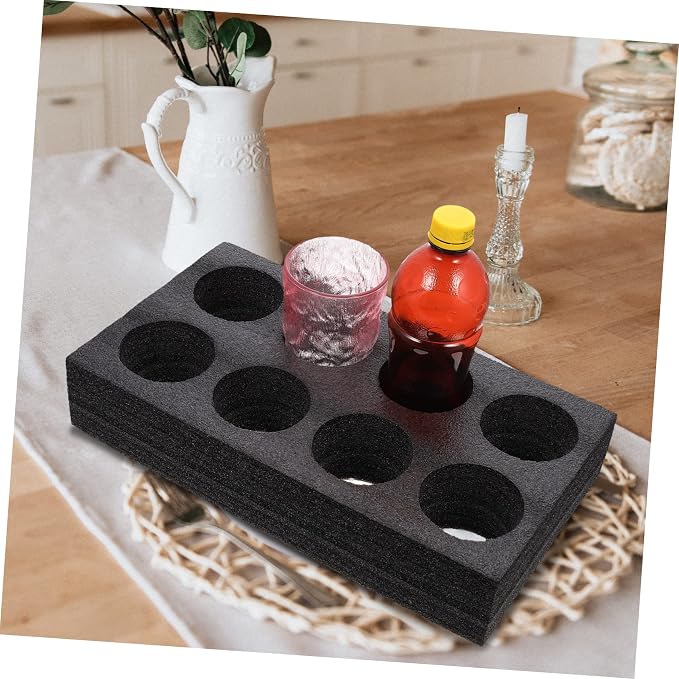 LIFKOME 2pcs Cup Holder Coaster Tray Drink Carrier - Image 9