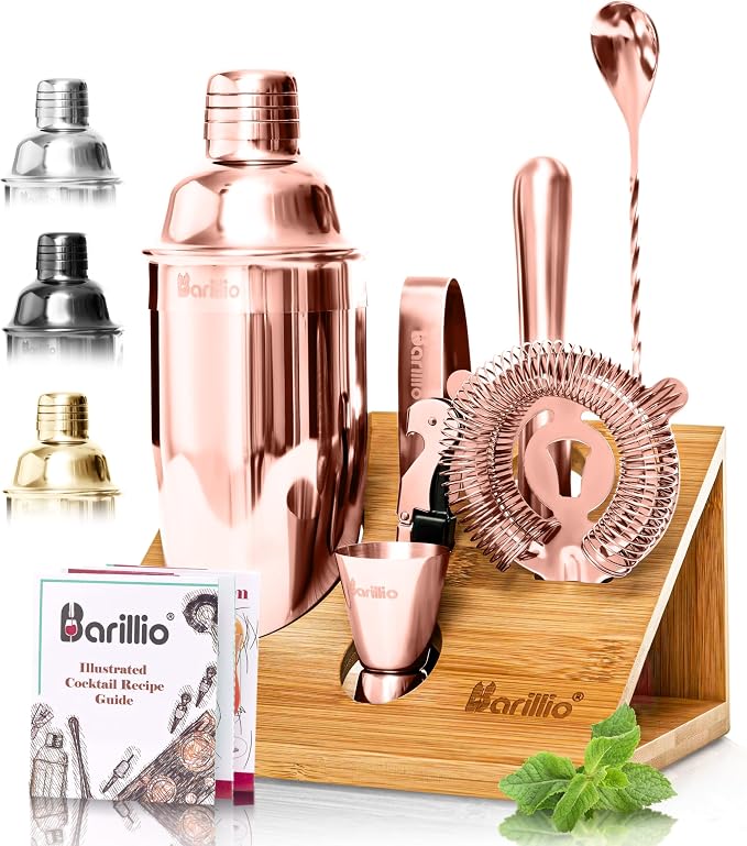 Barillio Rose Gold Bartender Kit by Barillio