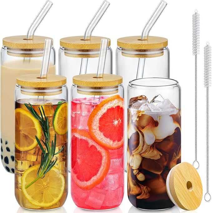 SENTVEND 20 Oz Drinking Glasses by SENTVEND