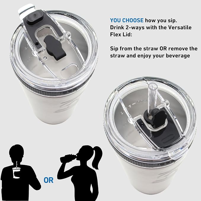Ice Shaker 26 Oz Tumbler, Insulated Water Bottle - Image 4