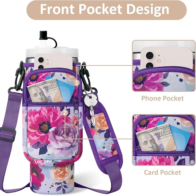 AceTreker Water Bottle Carrier Bag - Image 4
