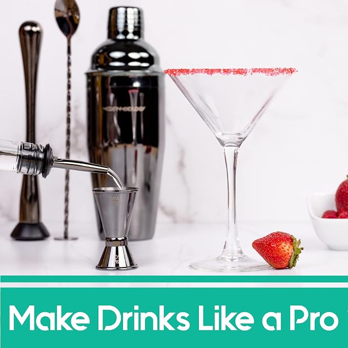 Modern Mixology 8-Piece Cocktail Shaker Set - Image 7