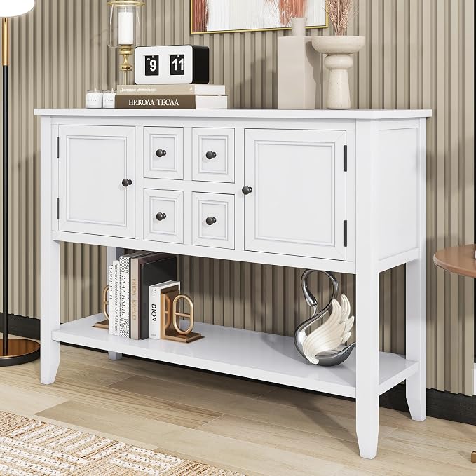 LKTART Farmhouse Sideboard Buffet Cabinet - Image 4