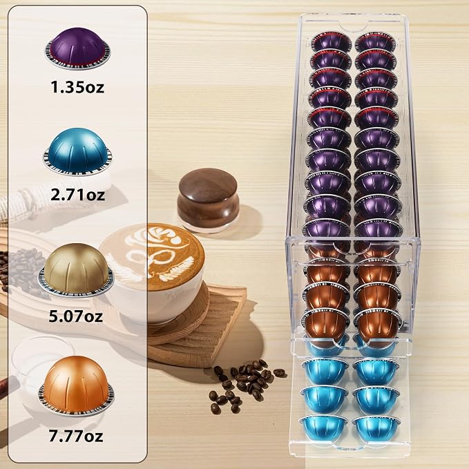 3 Layers Clear Acrylic Coffee Pod Drawer - Image 6
