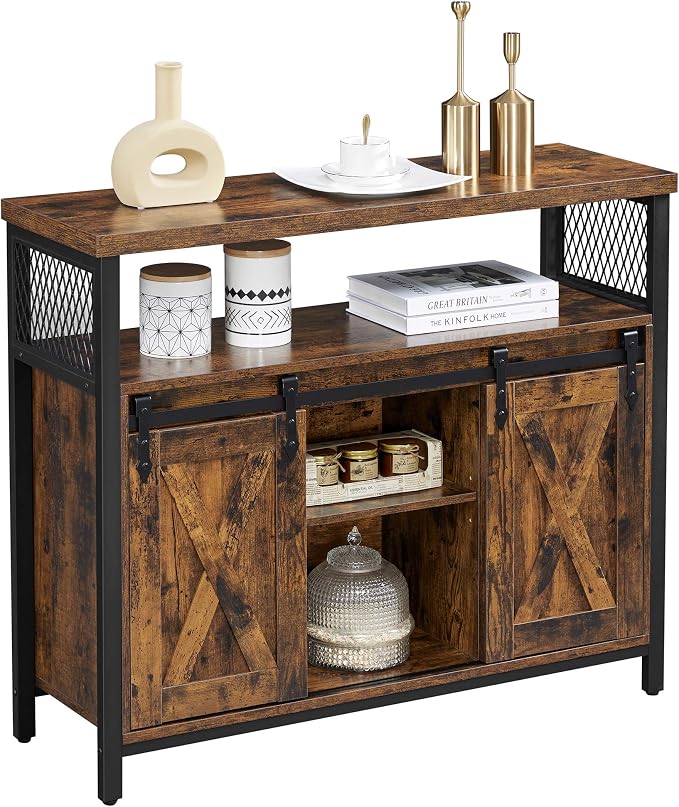 VASAGLE Buffet Cabinet, Coffee Bar Storage Cabinet, Sideboard by Unknown