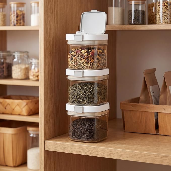 Coffee Canister with Scoop, 2 Pack 27oz Airtight Coffee Storage Container - Image 6