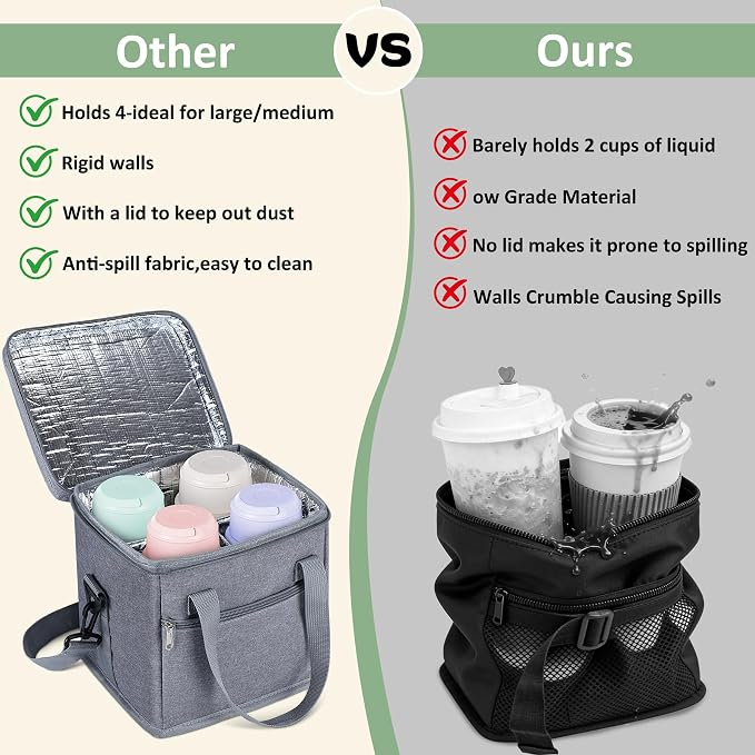 INFANZIA Insulated 4 Cup Drink Carrier - Image 8