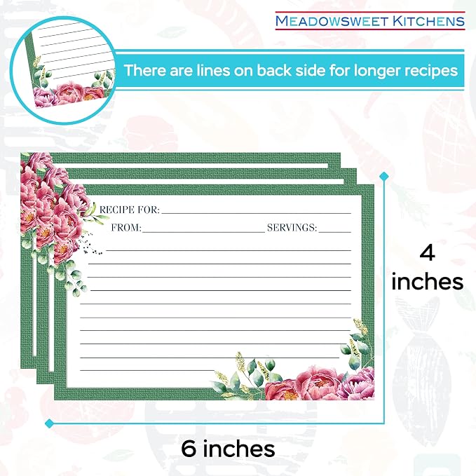 Meadowsweet Kitchens Recipe Card Set - Image 4