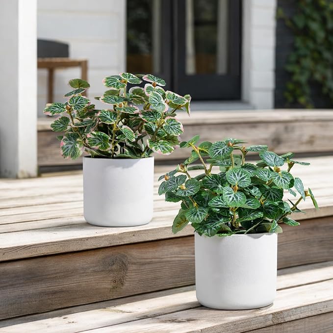 Small Artificial Plants Desk Potted Plants - Image 7
