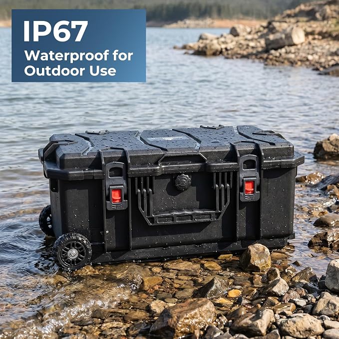 Weatherproof Hard Case, Stackable Trolley Case - Image 6