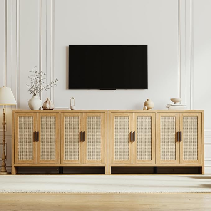 Mericonia Rattan Buffet Cabinet - Image 7