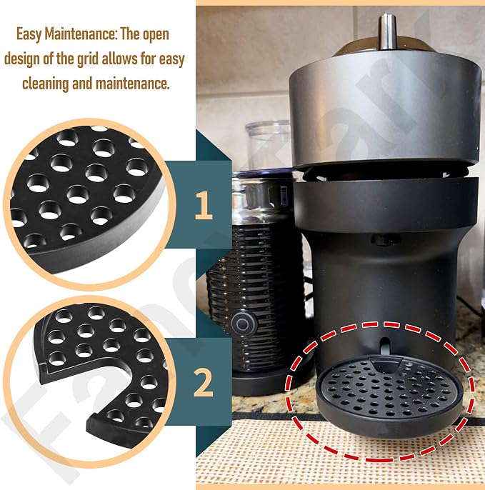 MS-624913 Grid for Coffee Maker, ms 624913 Drip Tray Grid Cup Mug Rest for - Image 7