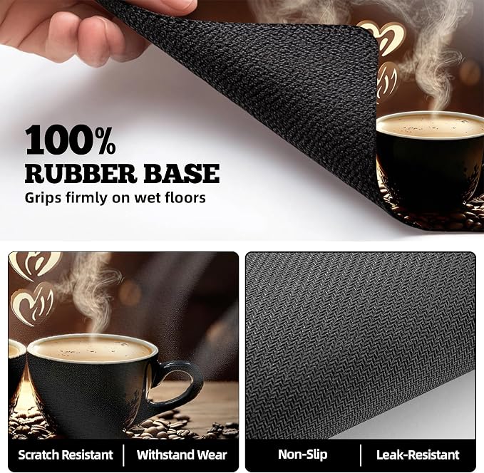 Dish Drying Mat Large Coffee Mat Absorbent Drying Mat - Image 7