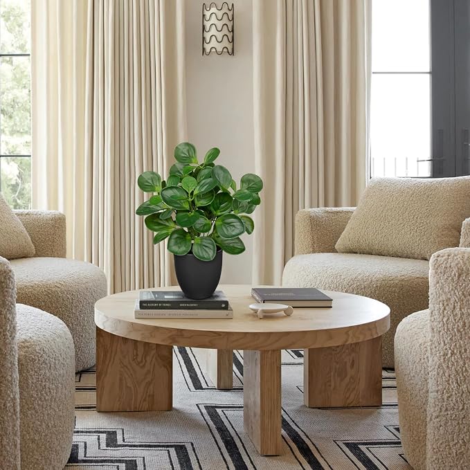 Villa Como 14.5" Artificial Plants Indoor Home Decor, Fake Potted Silk Plants - Image 3