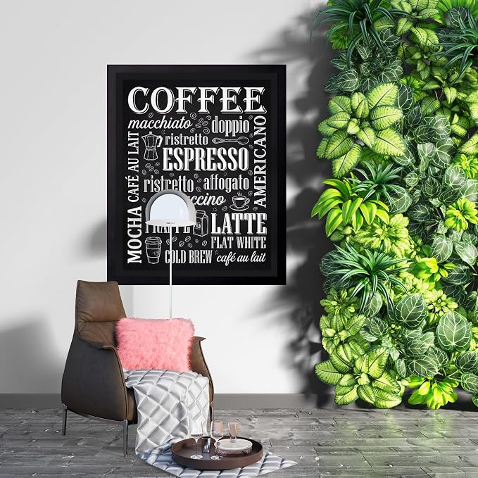 Lawrence Williams Designs Coffee Menu Typography Poster - Image 7