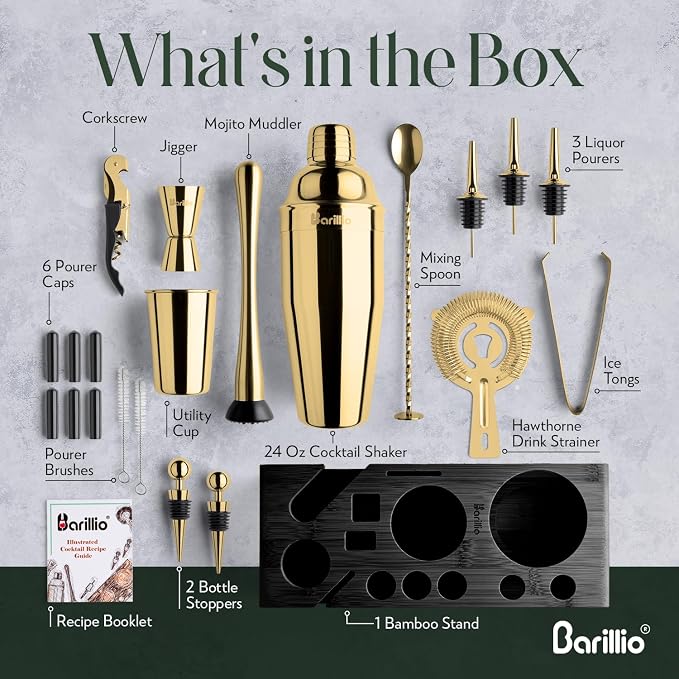 Barillio Gold Bartender Kit - Image 5
