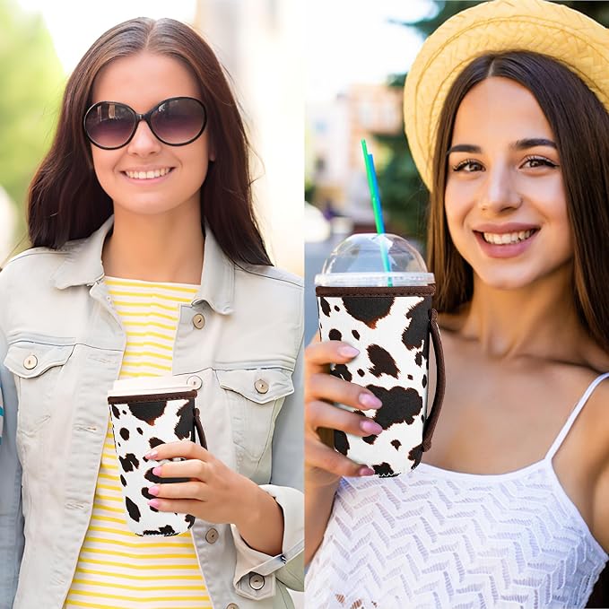 KJQJLY 3 Pack Reusable Iced Coffee Sleeves - Image 6