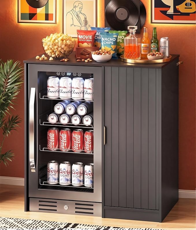 Lamtor Mini Fridge Cabinet by Lamtor