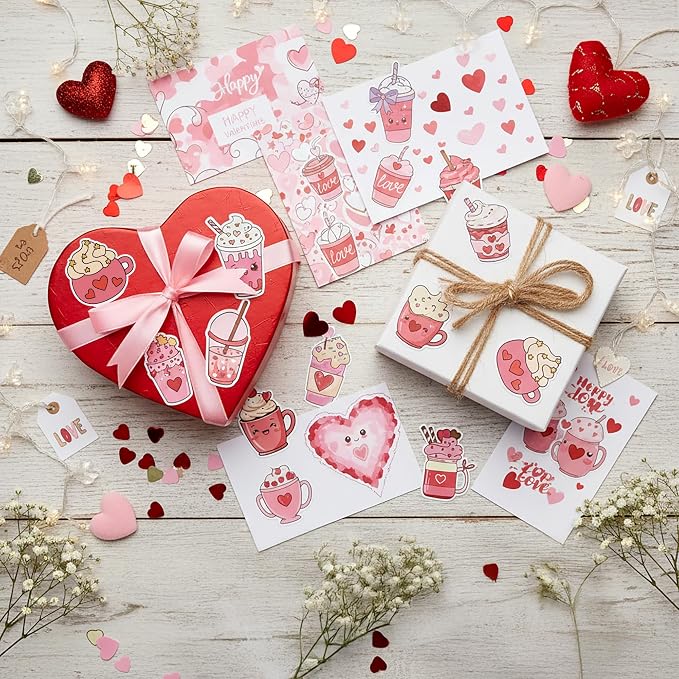 Haooryx Valentine's Day Latte Sticker - Image 4