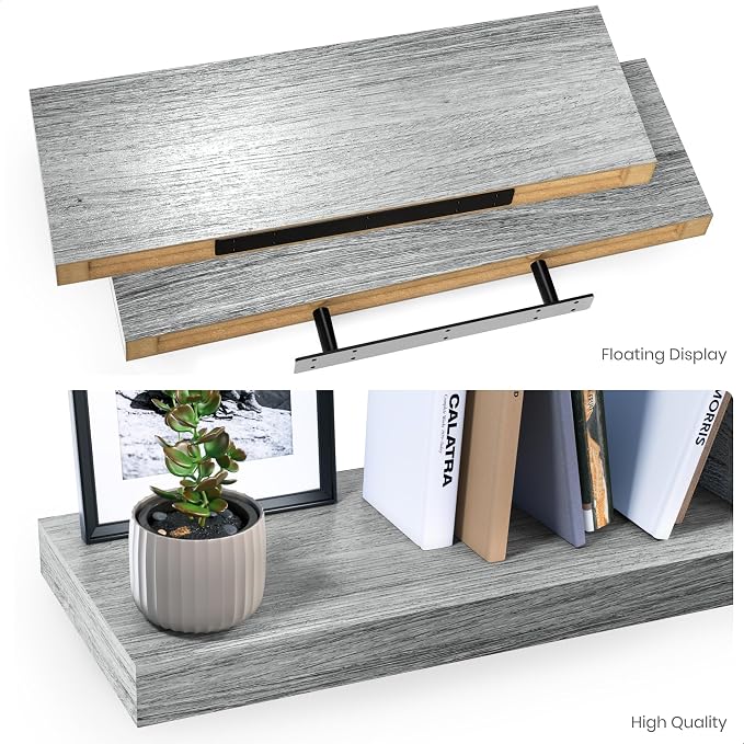 Ballucci Floating Shelves for Wall, - Image 8