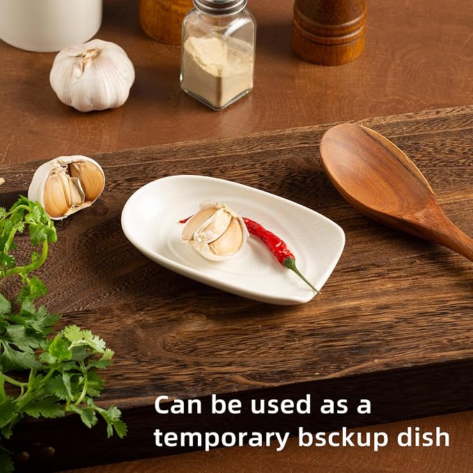 Ceramic Spoon Rest, and coffee stirrers while saving counter and drawer space - Image 3